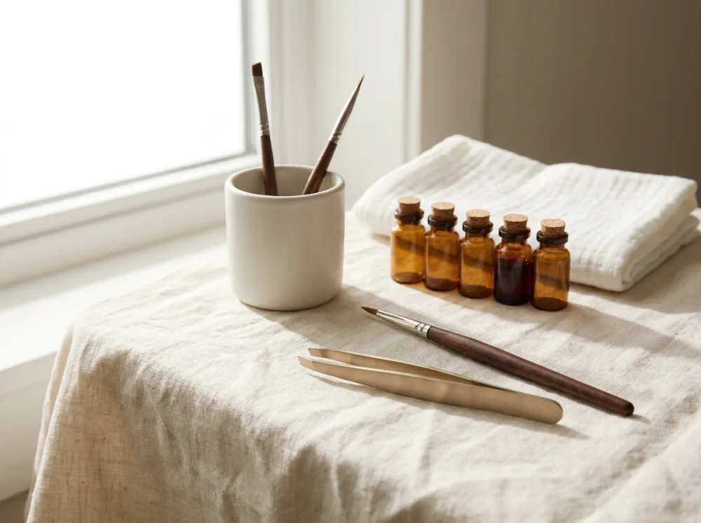 Behandlungsbereich Wimpern & Augenbrauen